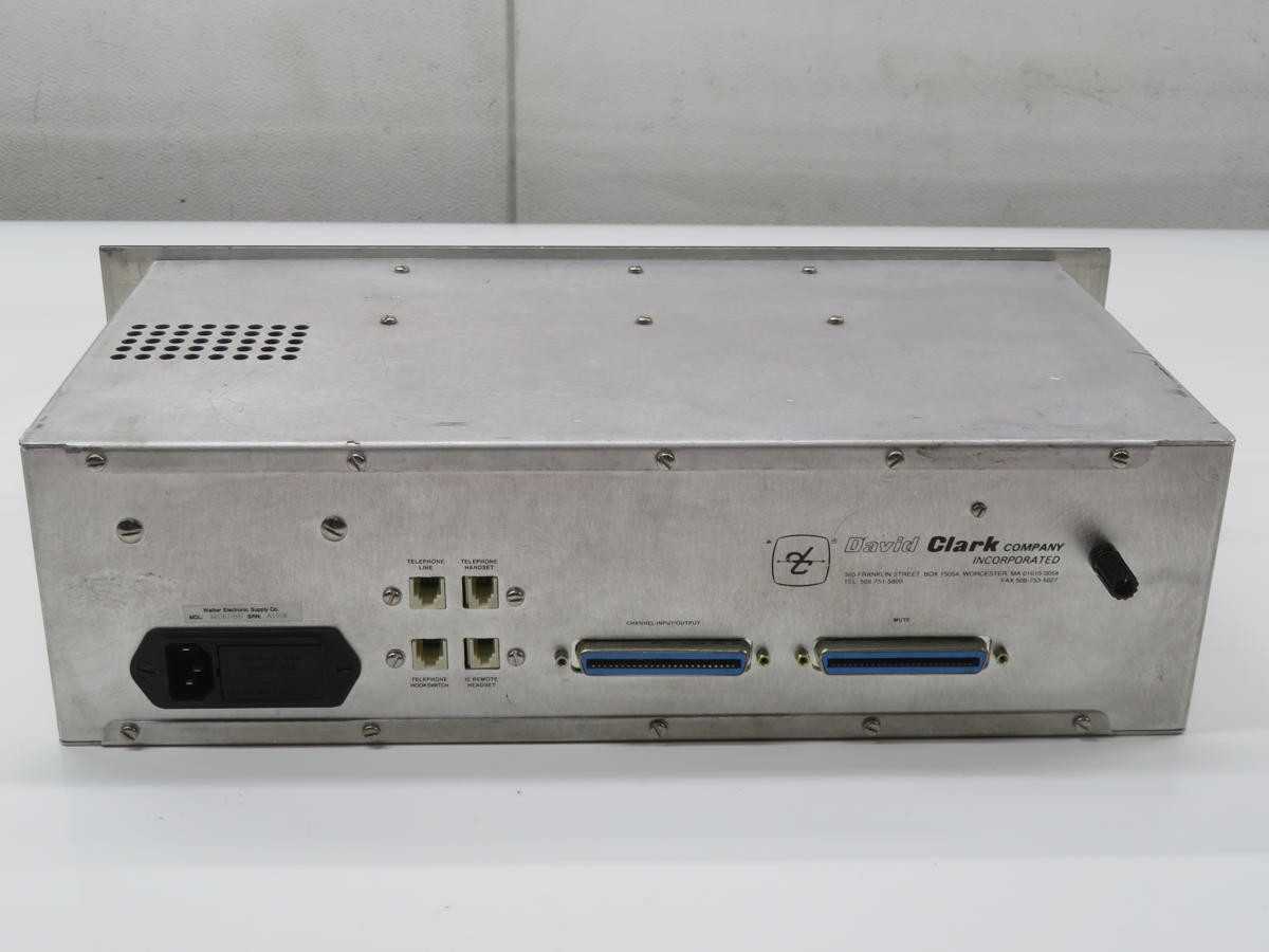 DAVID CLARK MCIC-BU MULTI-CHANNEL DESKTOP INTERCOM T236263 - AUTOMATION & CONTROLS