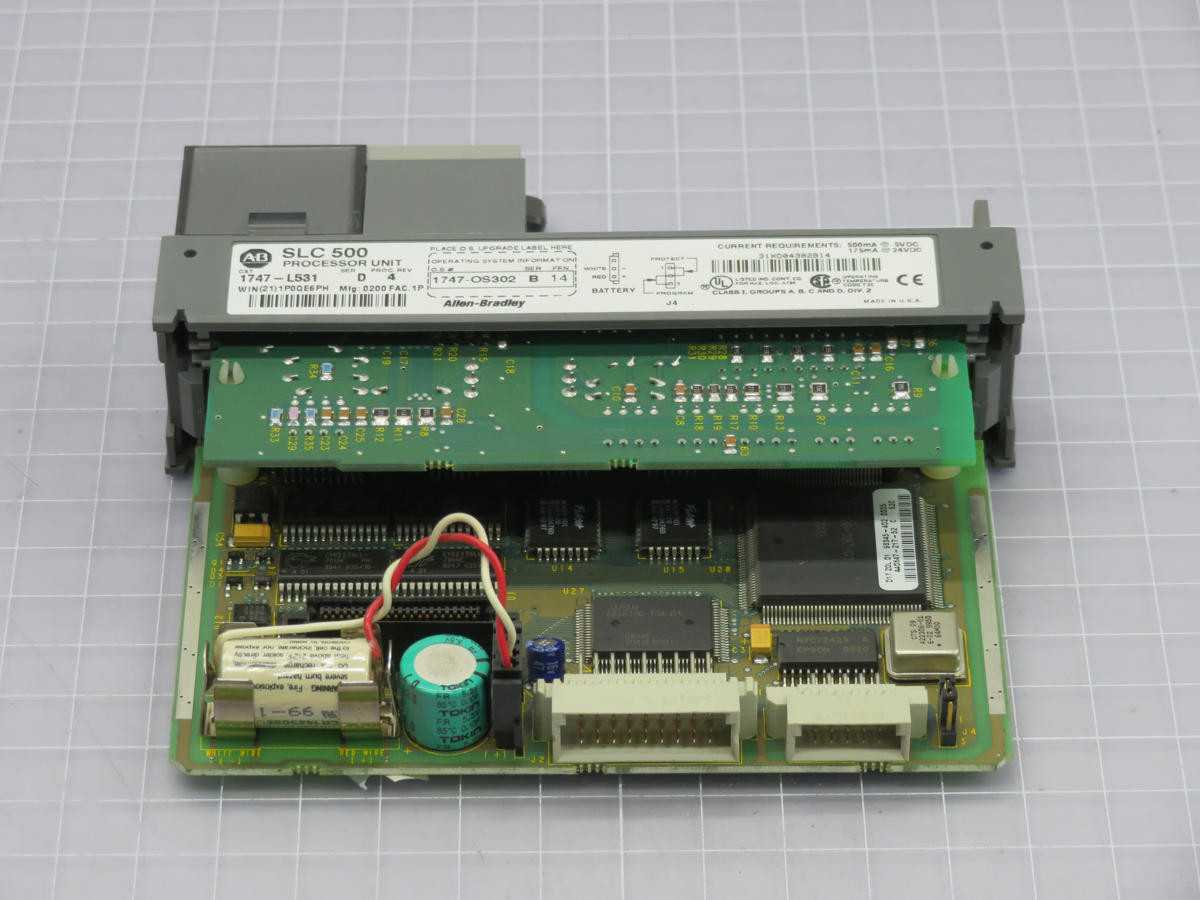 ALLEN BRADLEY 1747-L531 PROCESSOR UNIT T217023 - INDUSTRIAL PARTS