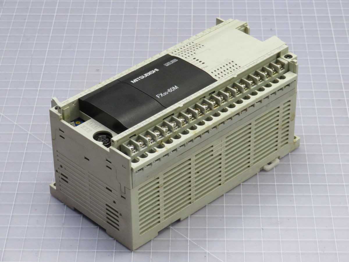 MITSUBISHI FX3G-60MR/ES PROGRAMMABLE LOGIC CONTROLLER T255871 - PLC MODULES