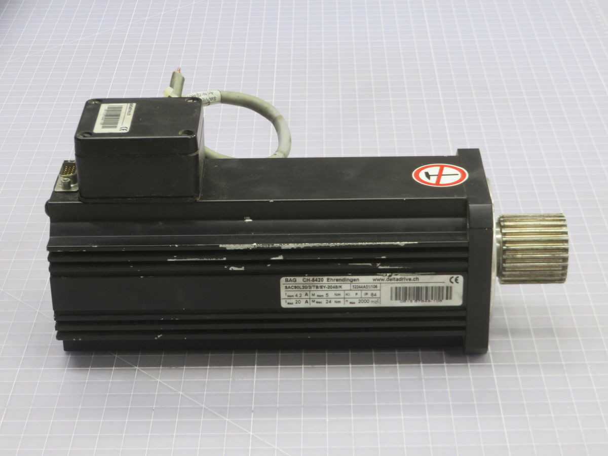 GMB SAC90L20/3/TB/EY-2048/K SERVO MOTOR T246426 - SERVO