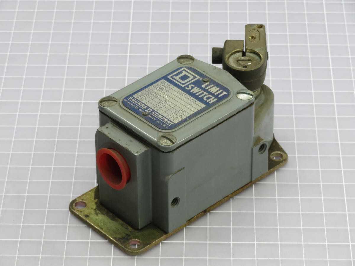 SQUARE D 9007 TUD-12 LIMIT SWITCH T239256 - INDUSTRIAL PARTS