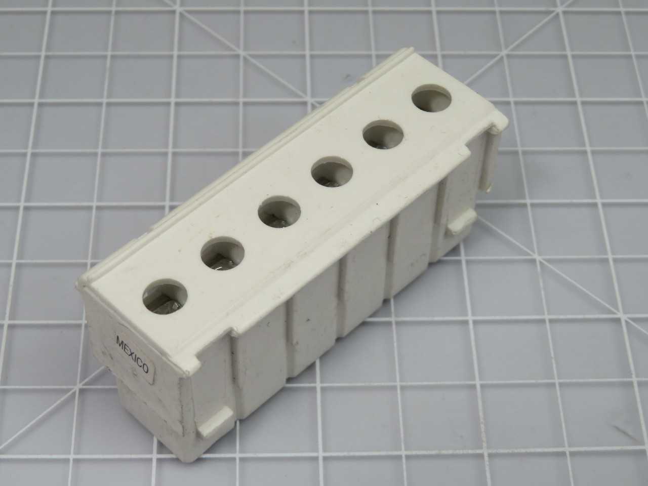 Lot Of 186 BCC 2A97852H01 6 Point Terminal Block T192026 - TERMINAL BLOCKS