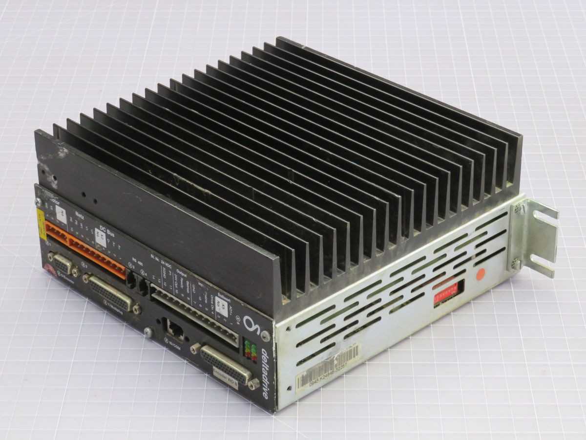 DELTA DRIVE DAC08/FBK100 DIGITAL AC SERVO DRIVE T255523 - AC VFD DRIVES
