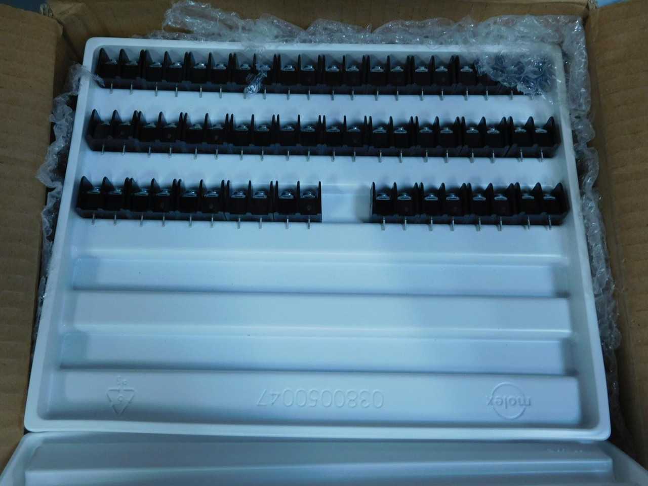 LOT OF 500 WOODLAND 0387307502 SR BTS PC 50 2 ASY C T149036 - TERMINAL BLOCKS