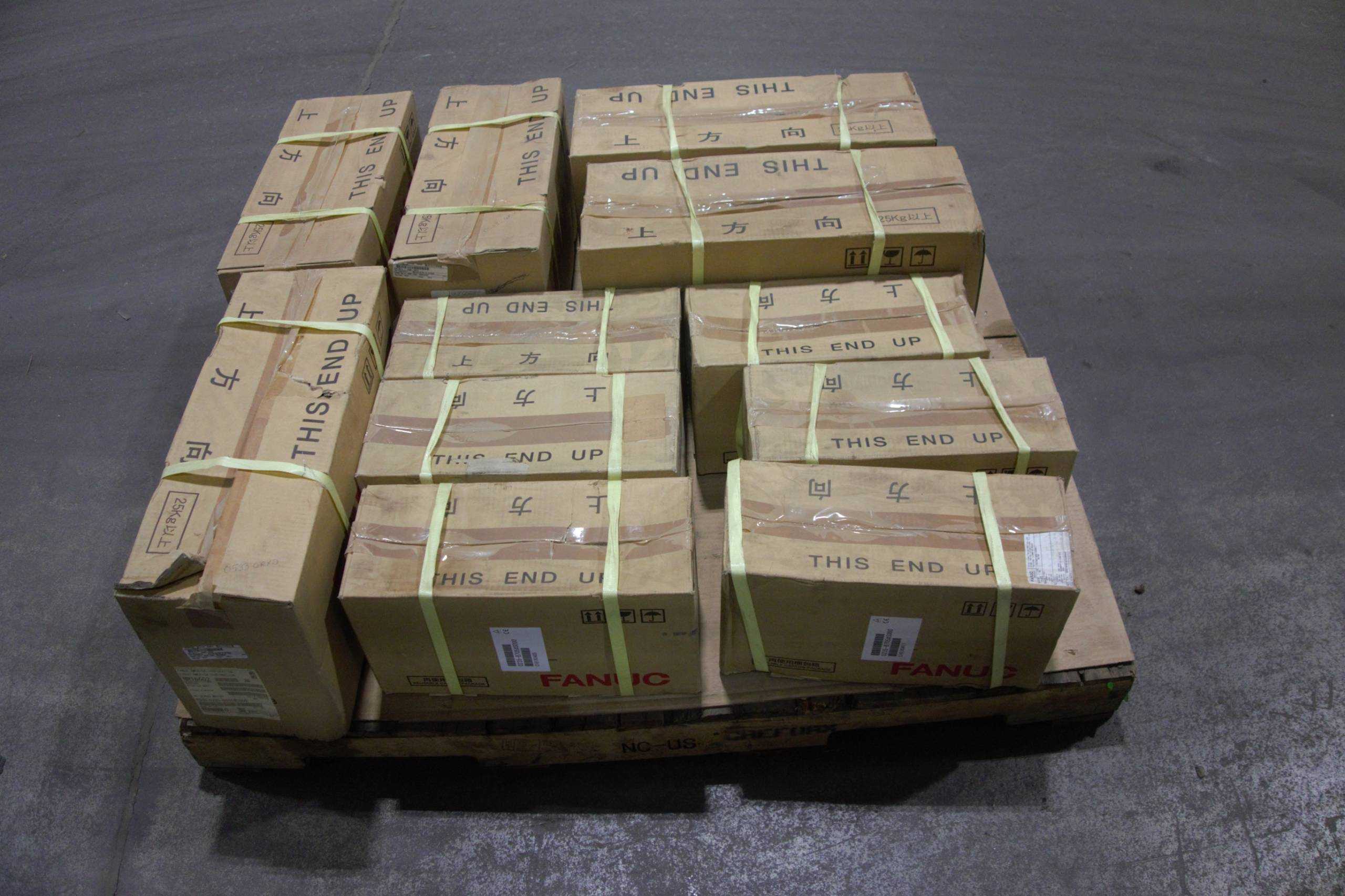 SKU 1786853 - PALLET OF FANUC SERVO MOTORS - SERVO MOTORS
