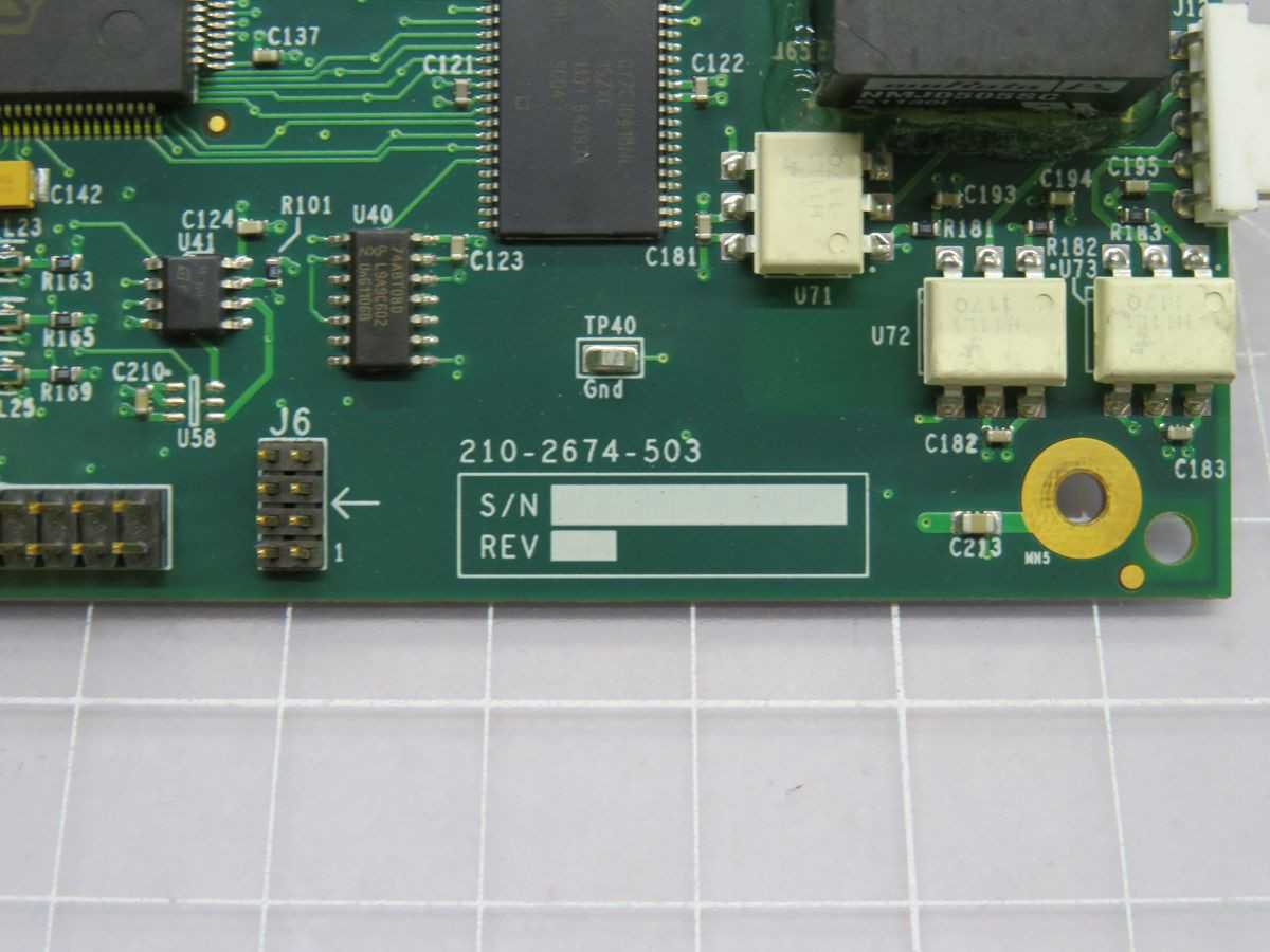 ALCON 210-2674-003 CIRCUIT BOARD T253550 - PCB CIRCUIT BOARDS