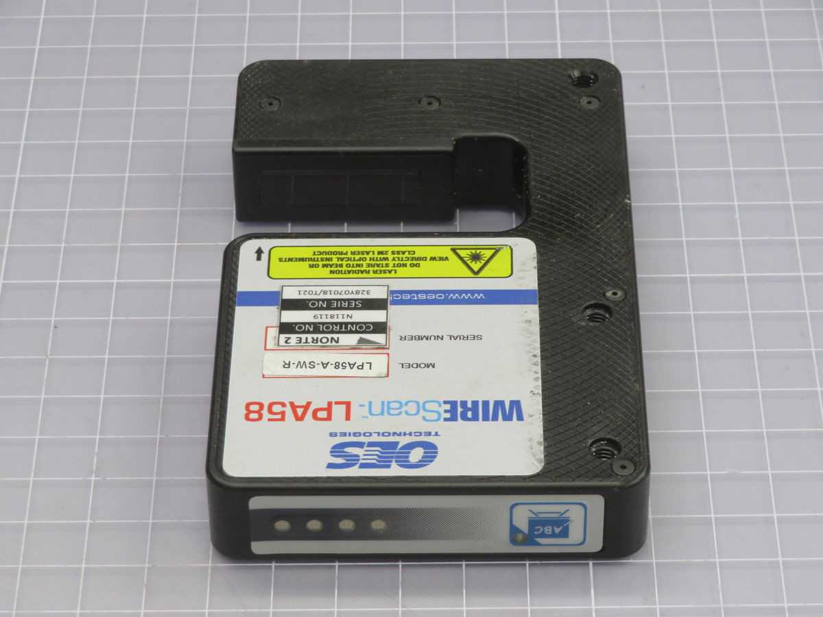 OES TECHNOLOGIES LPA58 LPA58-A-SW-R WIRESCAN DYNAMIC OPTICAL SENSOR T258165 - SENSORS