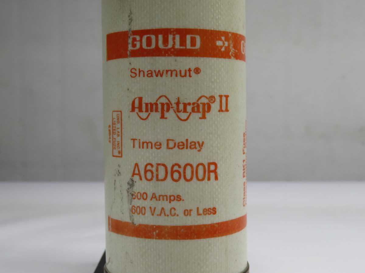 FERRAZ SHAWMUT A6D600R TIME DELAY FUSE T249803 - FUSES