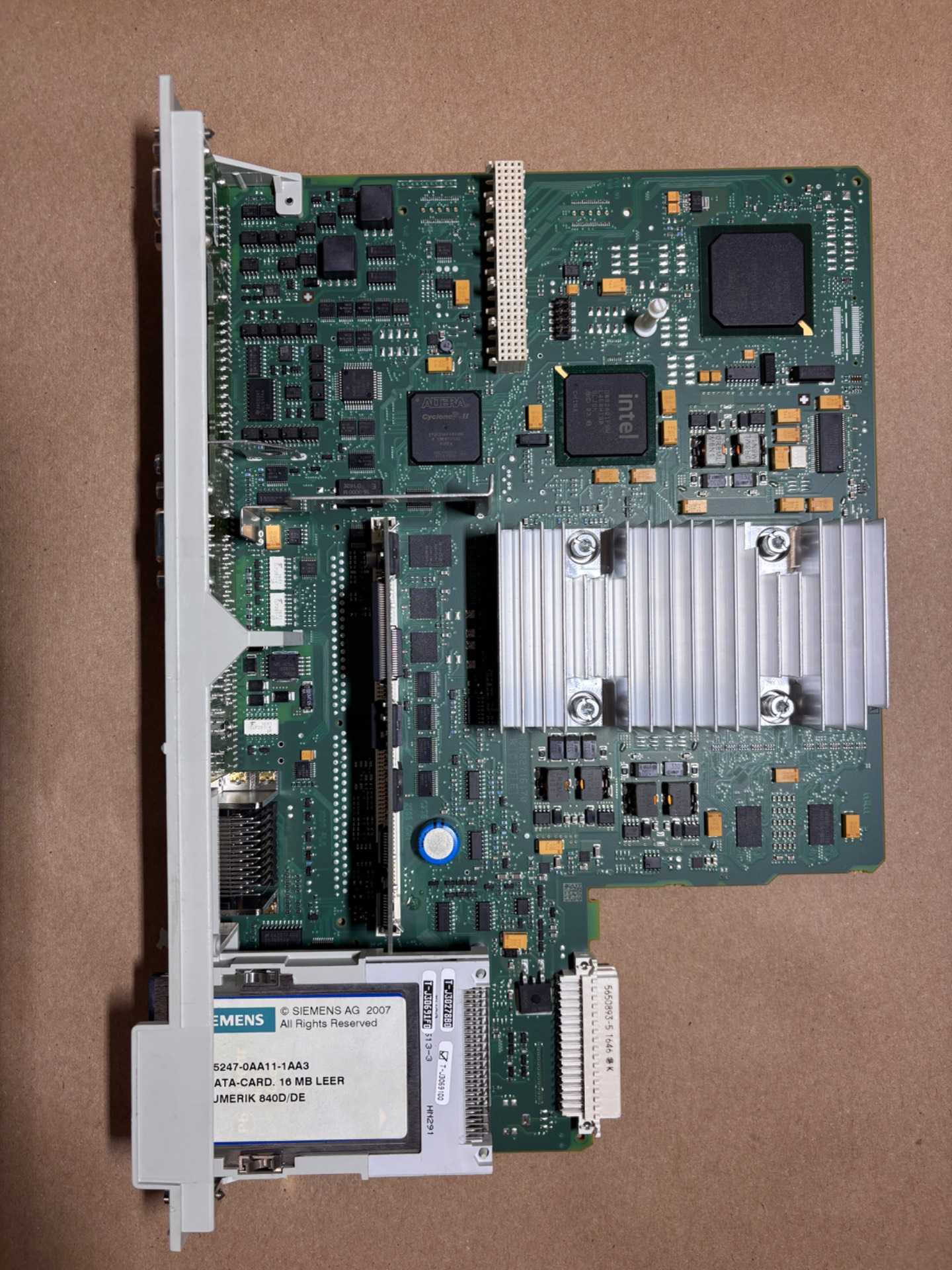SIEMENS 6FC5357-0BB35-0AB0 NCU 573.5B SINUMERIK CNC PROCESSING MODULE - PLC MODULES