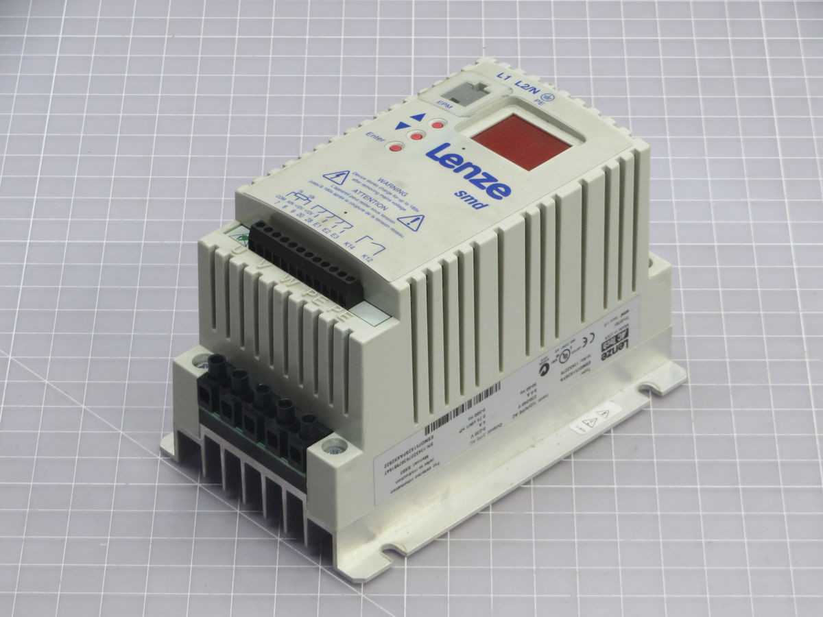 LENZE ESMD751X2SFA FREQUENCY INVERTER DRIVE T245883 - MOTOR DRIVES