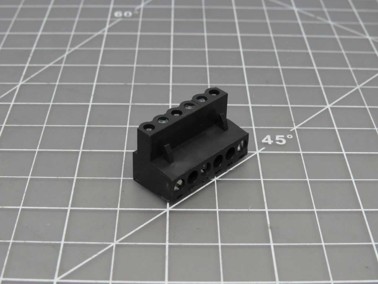 LOT OF 590 MOLEX 0398790306 EURO PLUG 5MM 6POS CUSTOM POLARIZATION T154025 - TERMINAL BLOCKS