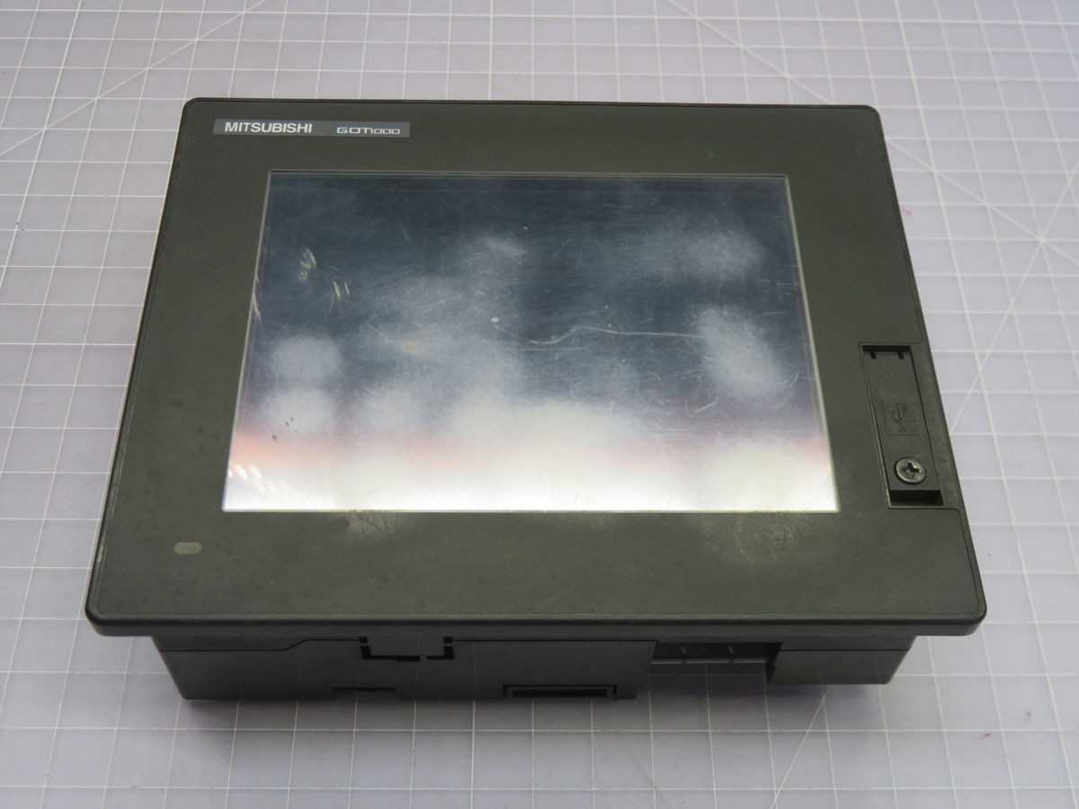 Mitsubishi GT1450-QLBD Graphic Operation Terminal Display T249905 - OPERATOR INTERFACE PANELS