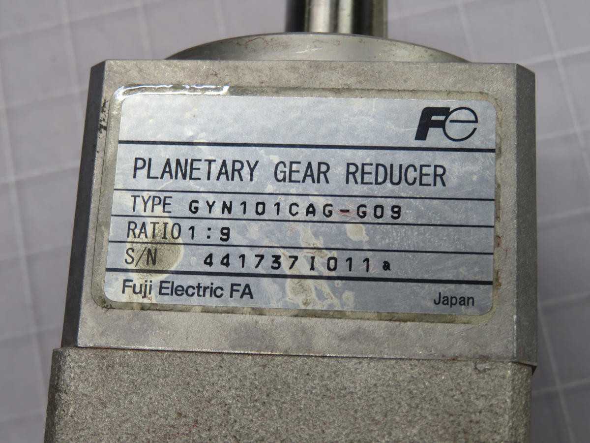 FUJI GYC101DC1-SA AC SERVO MOTOR(LOW INERTIA) T229137 - SERVO