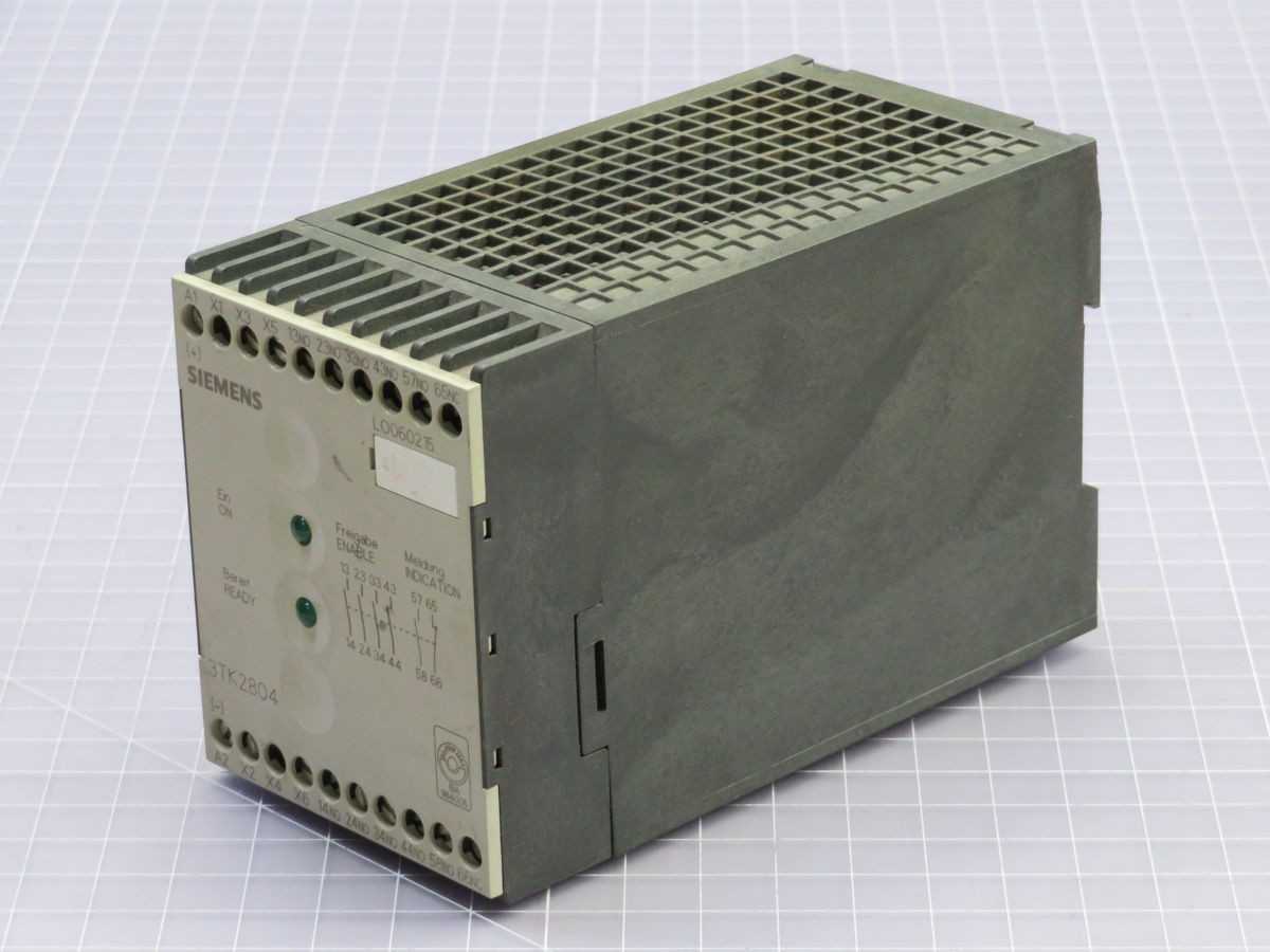 SIEMENS 3TK2804-0AC2 SAFETY COMBINATION CONTACTOR T253627 - CONTACTORS