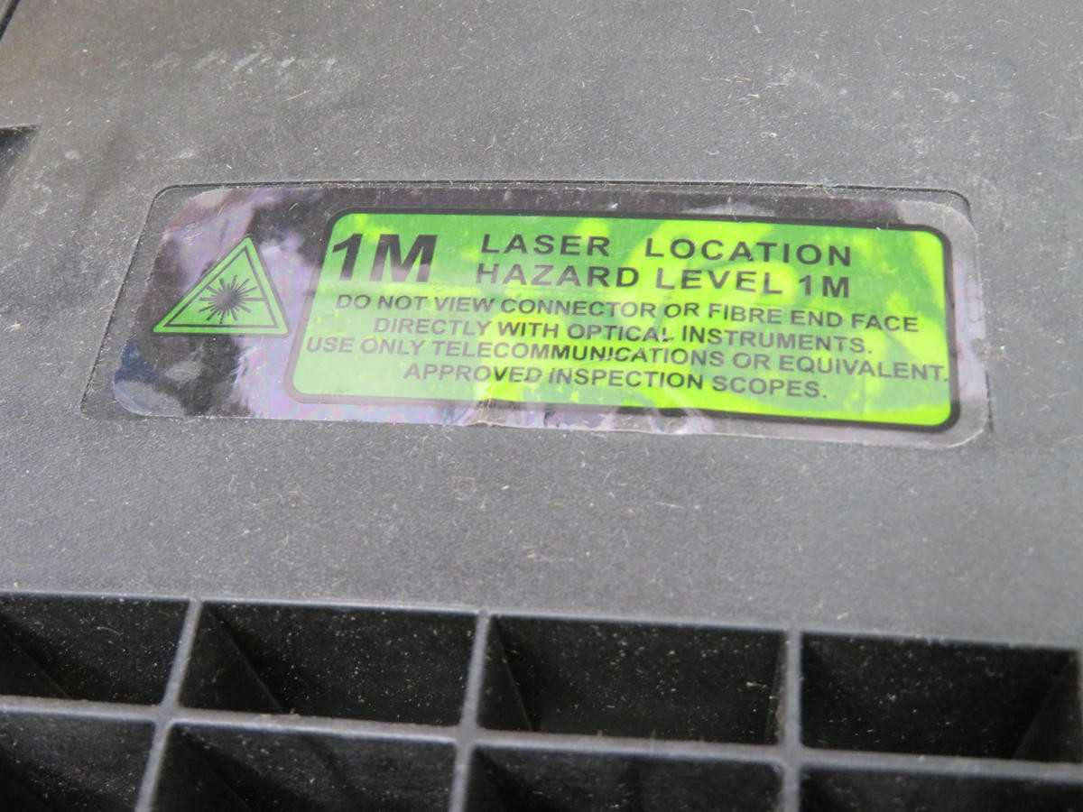 1M LASER LOCATION HAZARD LEVEL 1M ENCLOSURE T192100 - ELECTRICAL ENCLOSURES