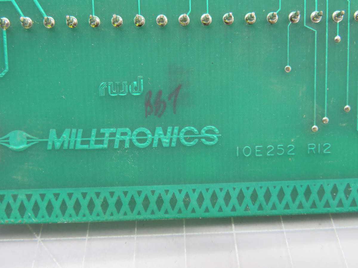 MILLTRONICS ML 5101642 MOTHERBOARD PCB CIRCUIT BOARD T229184 - PCB CIRCUIT BOARDS