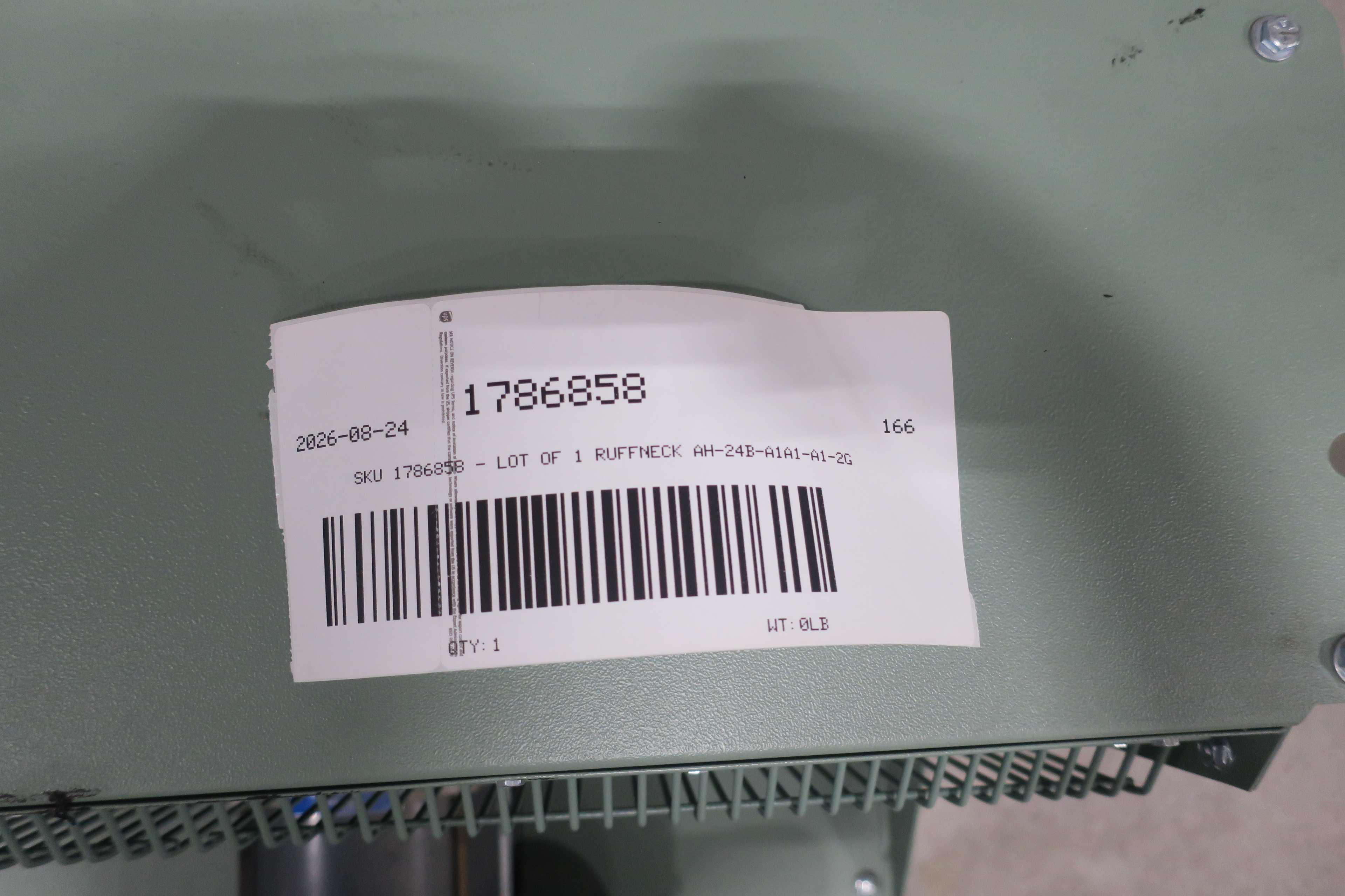SKU 1786858 - RUFFNECK AH-24B-A1A1-A1-2G - ELECTRICAL COMPONENTS
