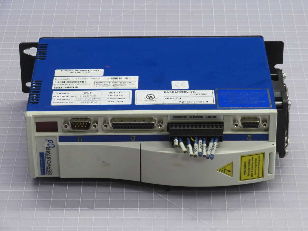 SERVOSTAR CE03550 CD SERVO DRIVE T259718 - SERVO