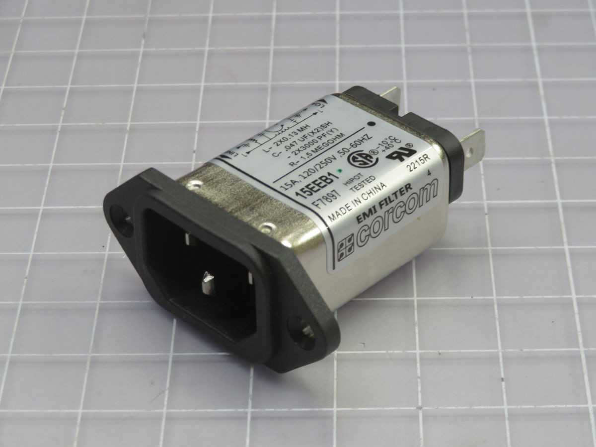 LOT OF 120 CORCOM 15EEB1 EMI POWER LINE FILTERS T256790 - LINE FILTERS