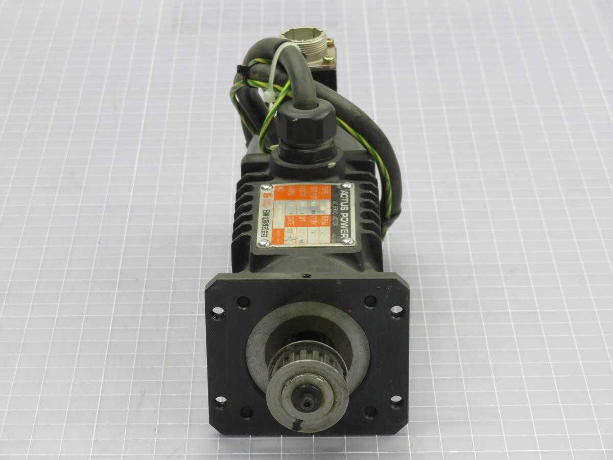 Nikki Denso ES20-PL5 NA20-3F2-G23 AC Servo Motor T214481 - SERVO