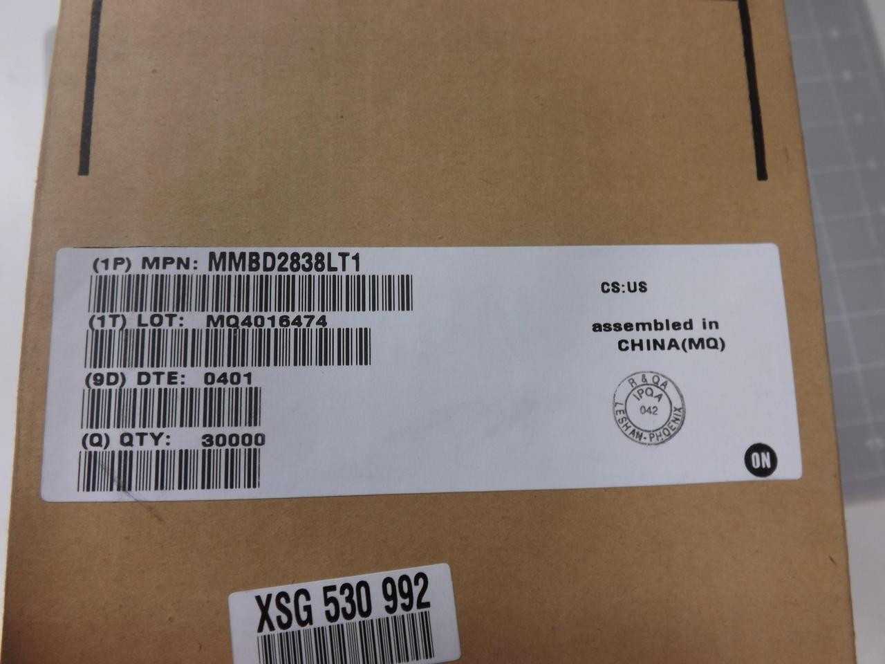 LOT OF 30000 MMBD2838LT1 DIODES GENERAL PURPOSE POWER SWITCHING 75V 150MA - POWER SUPPLIES