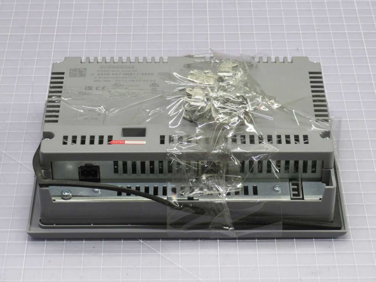 SIEMENS 6AV6 647-0AB11-3AX0 OPERATOR INTERFACE BH0461 - HMIS & DISPLAYS
