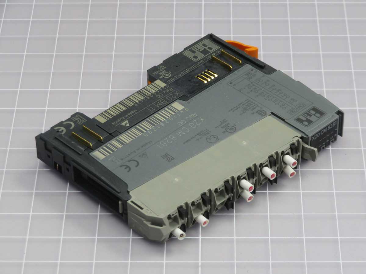 B&R X20 CM 8281 I/O MODULE T260443 - MOTOR DRIVES