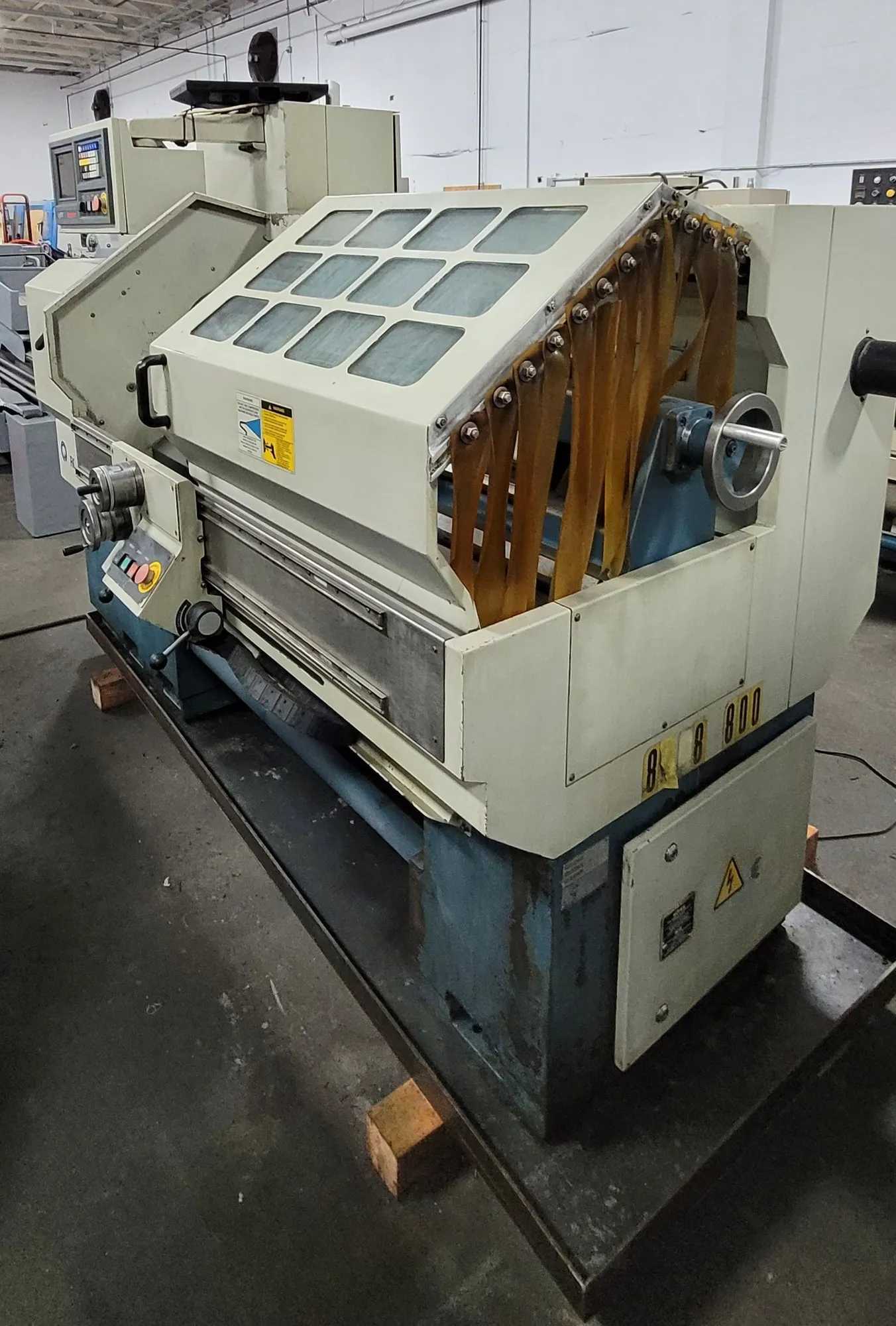 BRIDGEPORT ROMI EZ-PATH S CNC TEACH LATHE, 18" X 40", 7.5 HP, 4000 RPM, 10" 3-JAW CHUCK - CNC LATHES