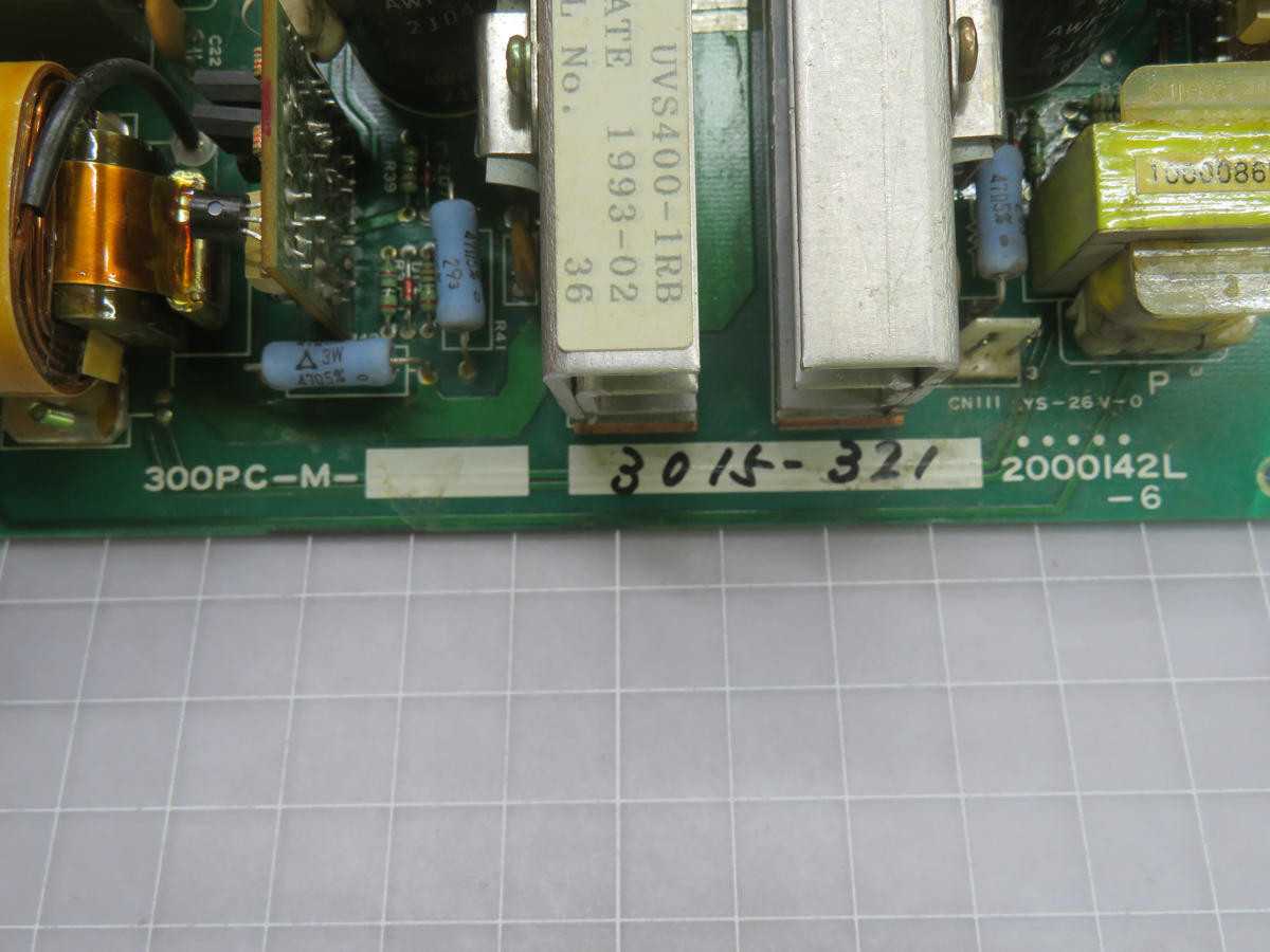 3015-321 POWER SUPPLY T244965 - PLC MODULES