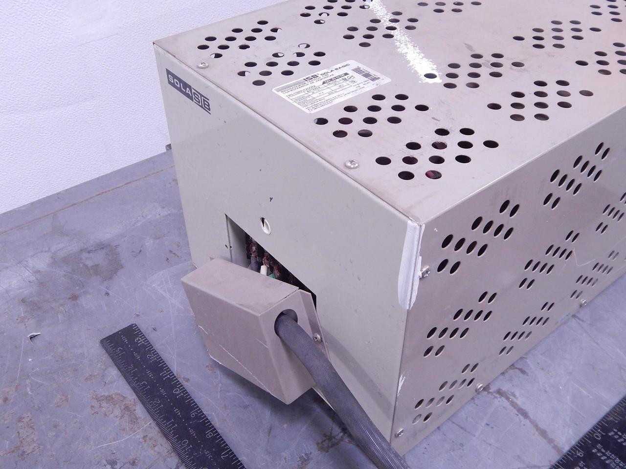 ISB 63-13-230 VOLTAGE REGULATOR W/ HARMONIC SUPPRESSION MCR PORTABLE SERIES120 VAC 3000 VA T119560 - SURGE SUPPRESSOR