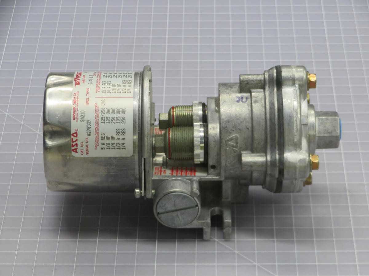 ASCO SA21D Pressure Switch T242122 - Reliable Performance For Your Systems - SWITCHES