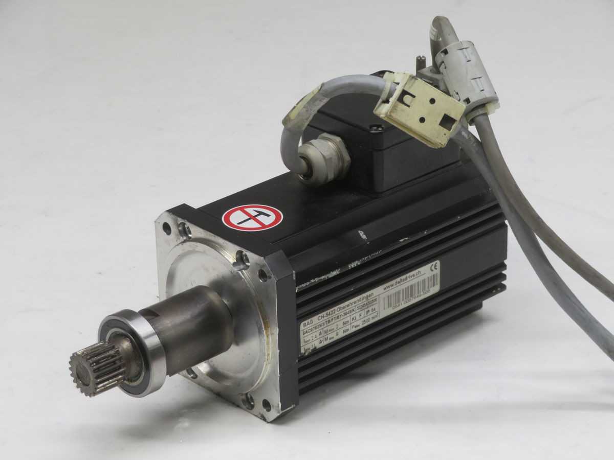 DELTA DRIVE SAC90S25/3/TB/FT/EY-2048/K SERVO MOTOR T255112 - SERVO