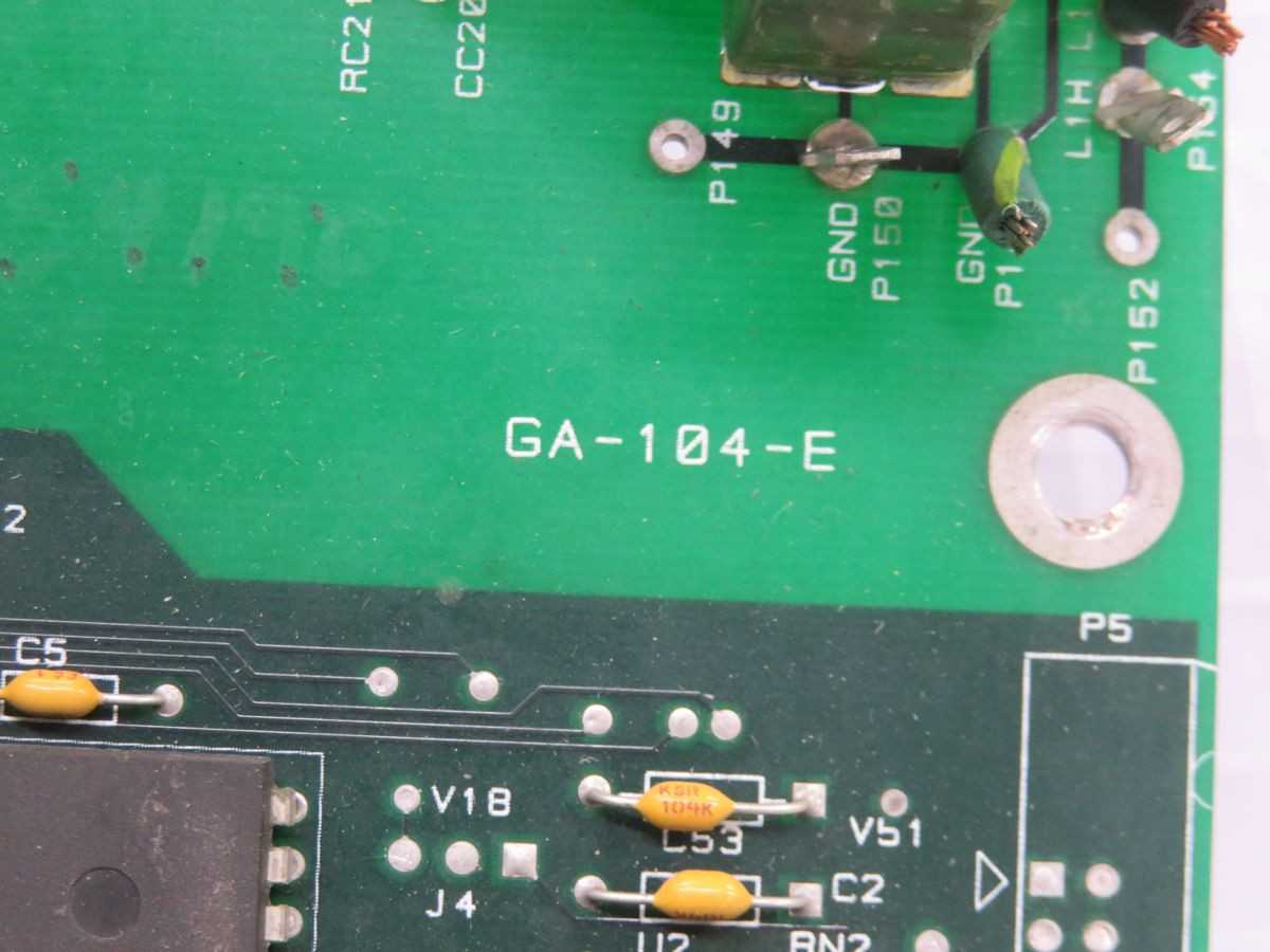 GA-104-E CIRCUIT BOARD T249743 - PCB CIRCUIT BOARDS