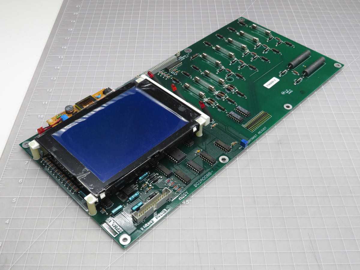 ABB 802A008B-G1 LCD Top Assembly Circuit Board T207032 - AC VFD DRIVES
