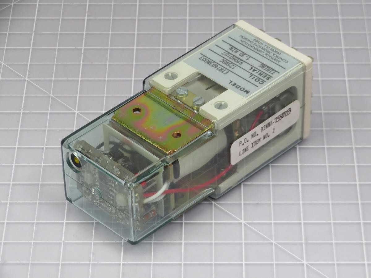 AGASTAT ETR14D3N003 TIME DELAY RELAY T202195 - TIME DELAY RELAY