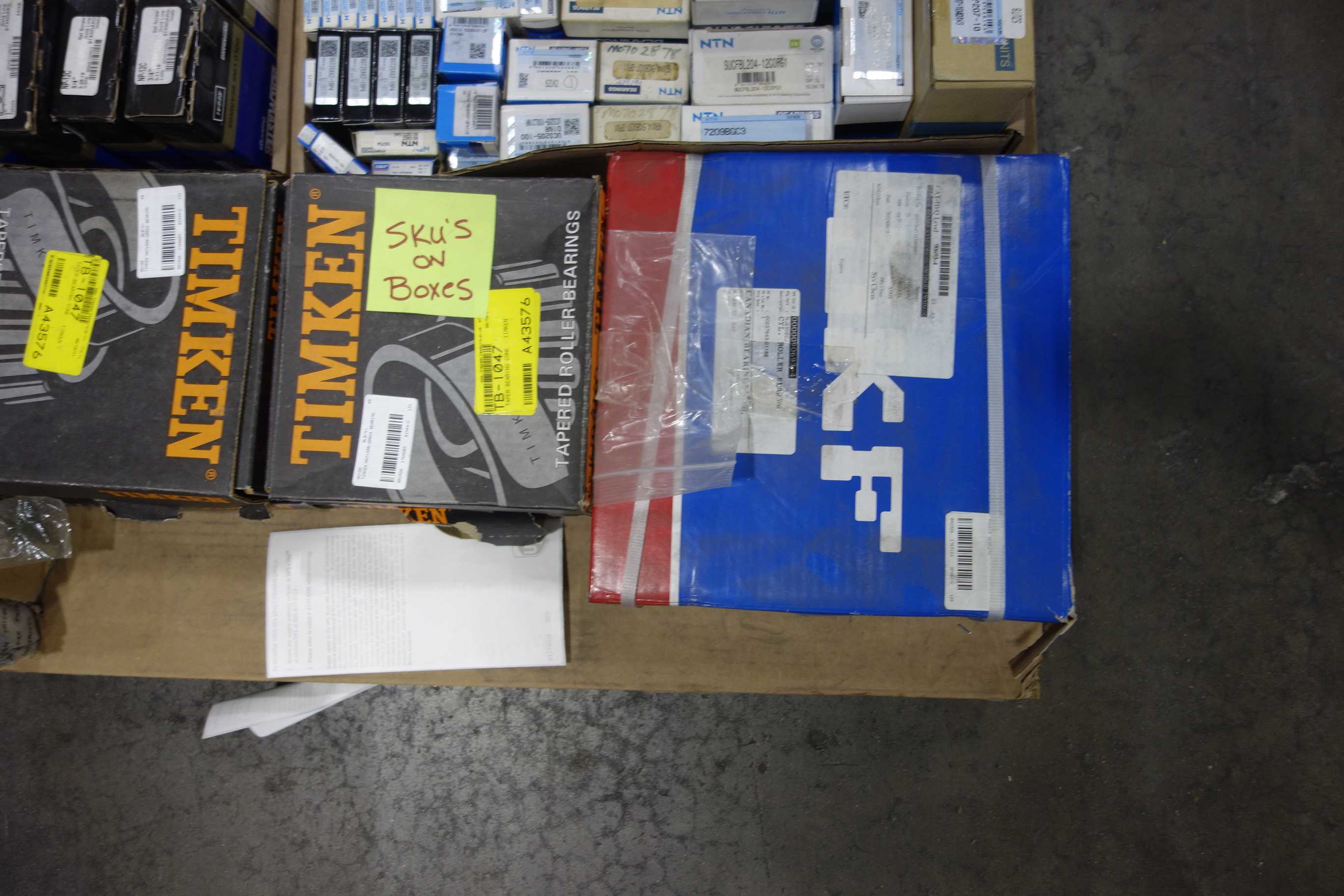 SKU 1772291 - PALLET OF ASSORTED BEARINGS - BEARINGS