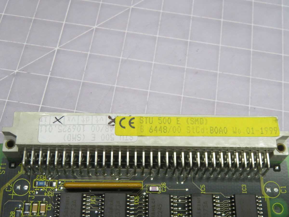 BACHMANN STU 500/S PCB CIRCUIT BOARD T250346 - PCB CIRCUIT BOARDS