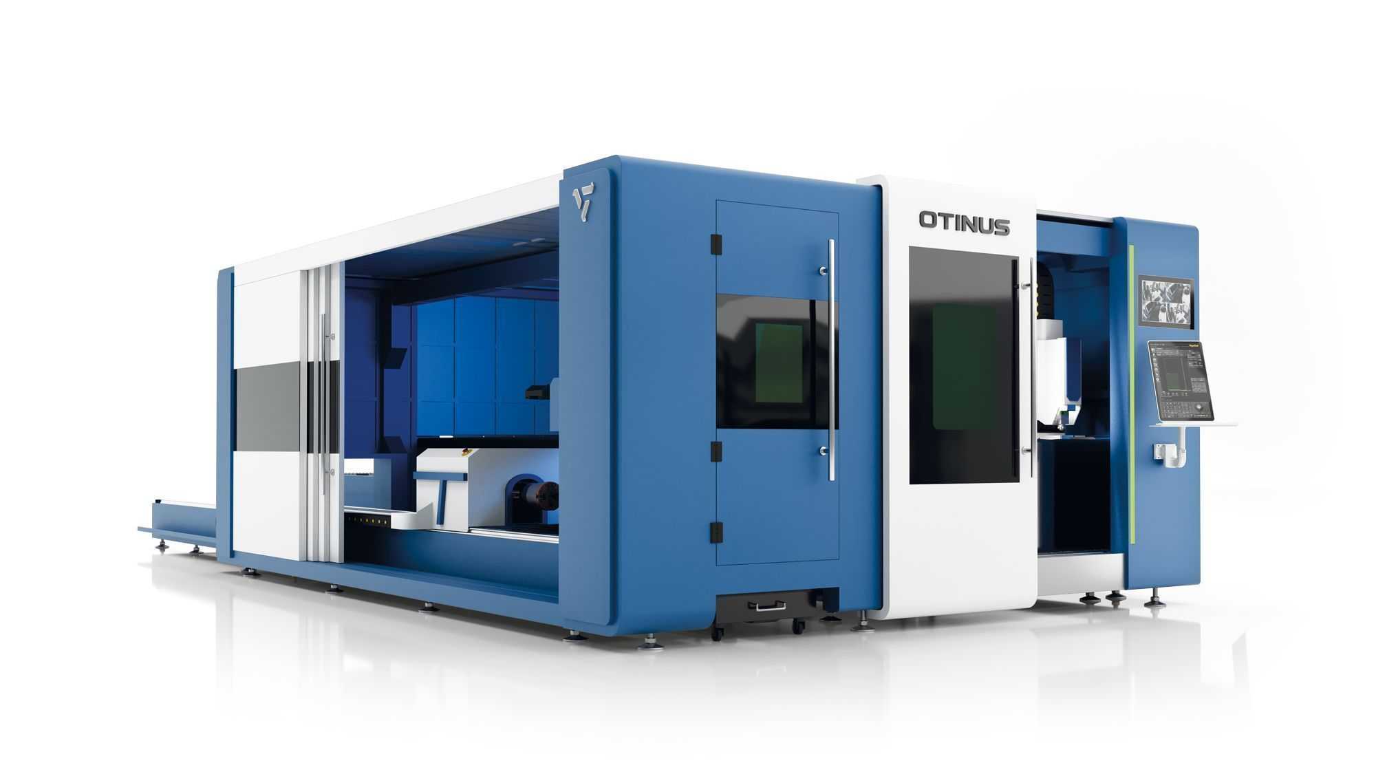 2024 Otinus FLD-3015-3000W Enclosed CNC Laser Cutting Machine - 1985 Lb Capacity - FLATBED LASER CUTTERS