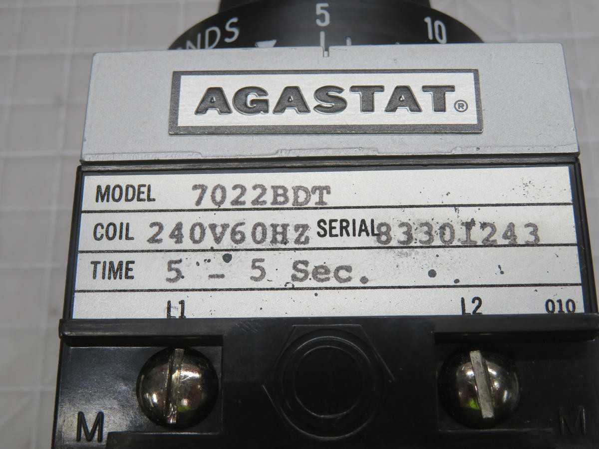 Agastat 7022BDT 7000 Series Time Delay Relays T210824 - TIME DELAY RELAY
