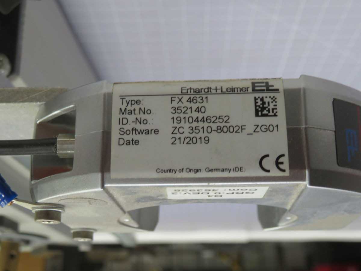 ERHARDT & LEIMER FX 4631 ULTRASONIC EDGE SENSOR T260965 - SENSORS
