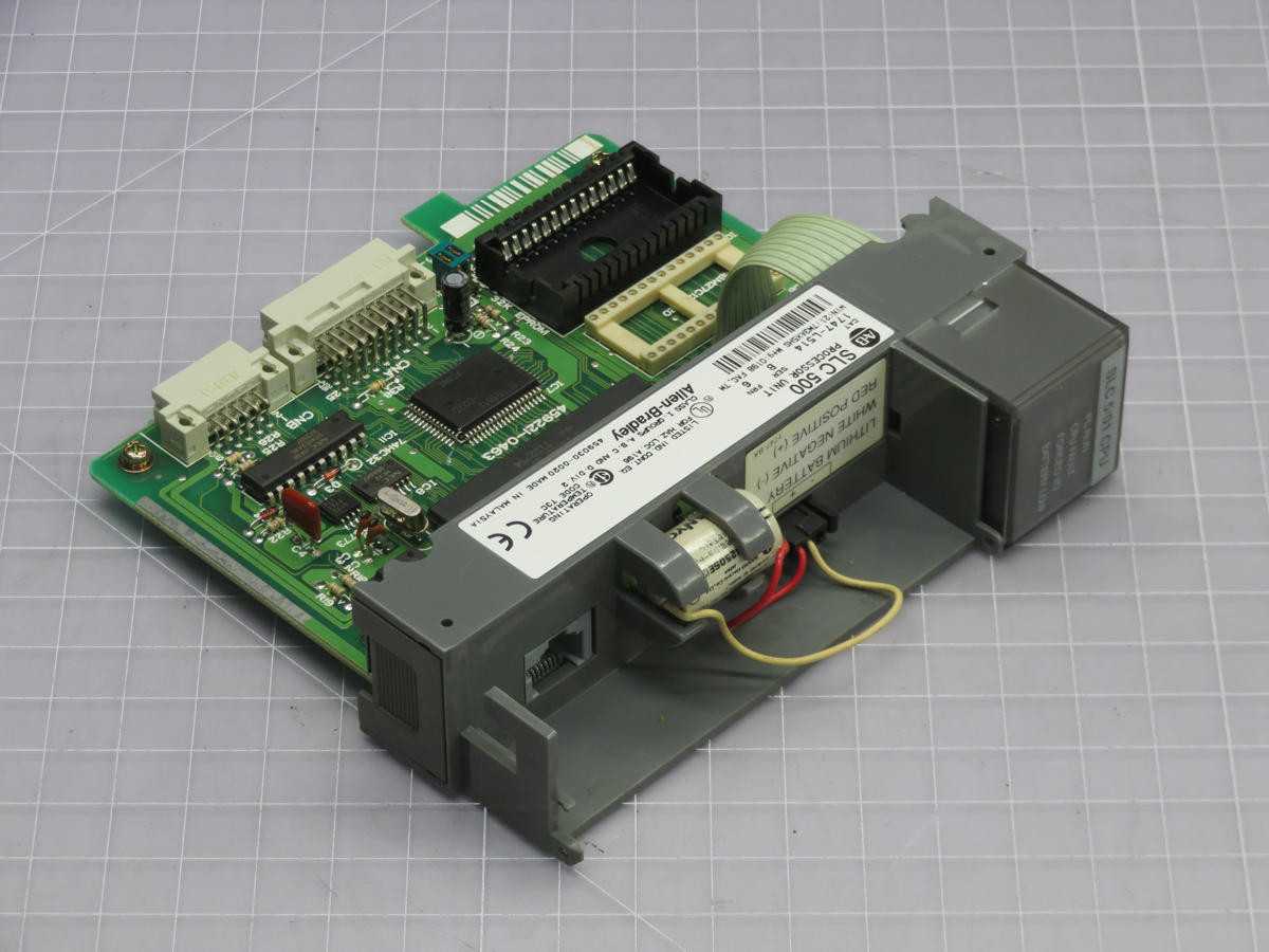 ALLEN BRADLEY 1747-L514 SLC500 PROCESSOR UNIT T231220 - AUTOMATION & CONTROLS