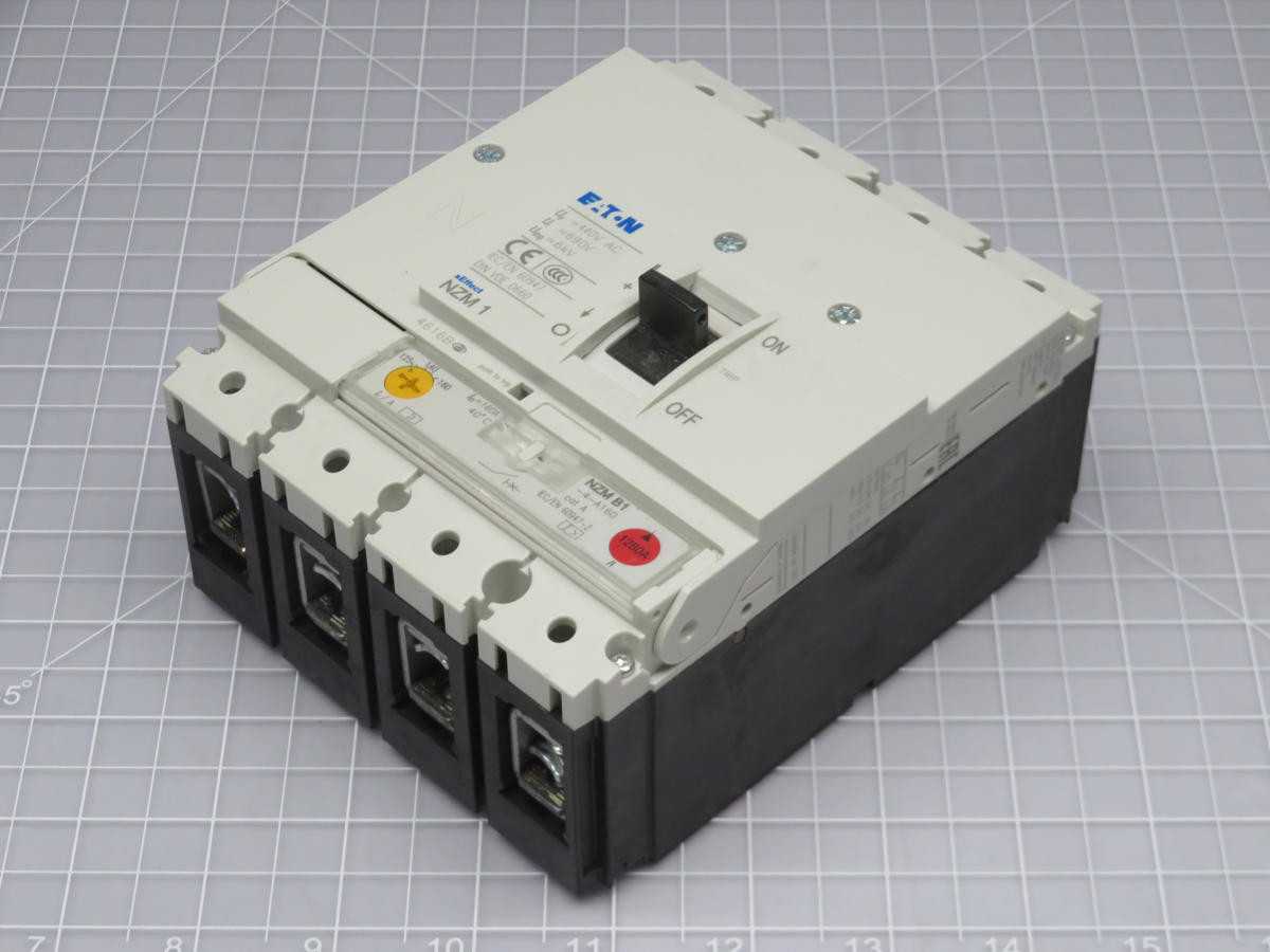 EATON NZMB1-4-A160 THERMAL MAGNETIC CIRCUIT BREAKER, MCCB, NZM1 T202380 - CIRCUIT BREAKERS
