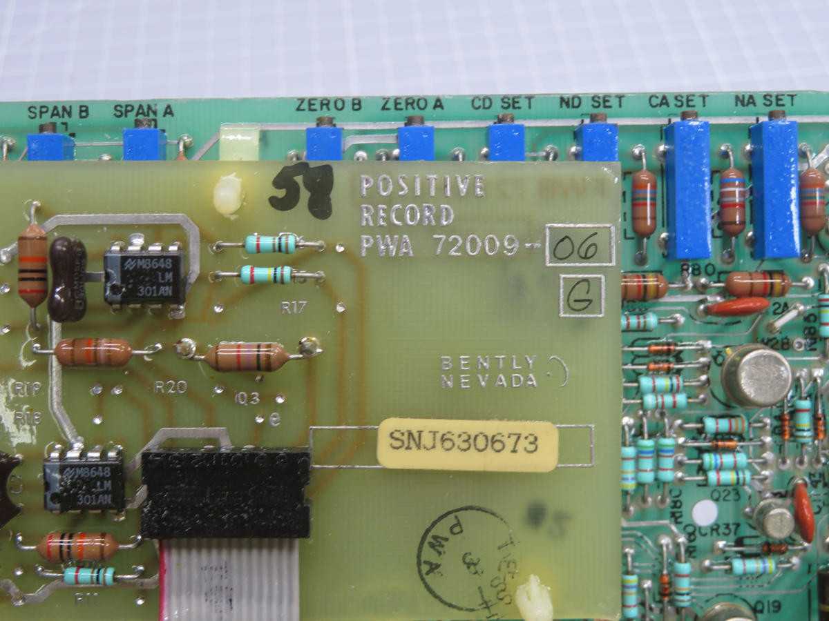 BENTLY NEVADA 72311-14-05-01-03-01-07 CIRCUIT BOARD T241162 - PCB CIRCUIT BOARDS