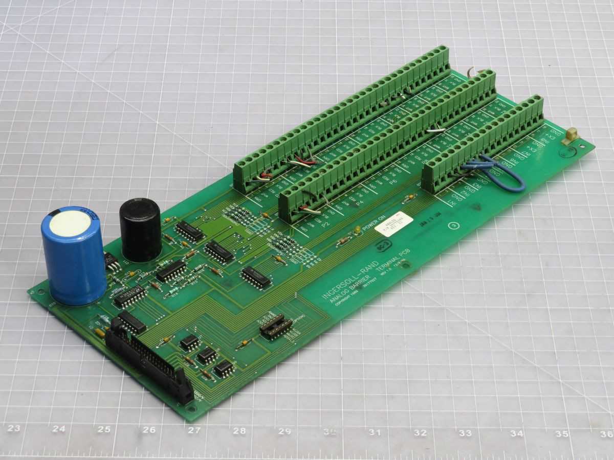INGERSOLL RAND 39177027 ANALOG BARRIER TERMINAL PCB T248200 - PCB CIRCUIT BOARDS