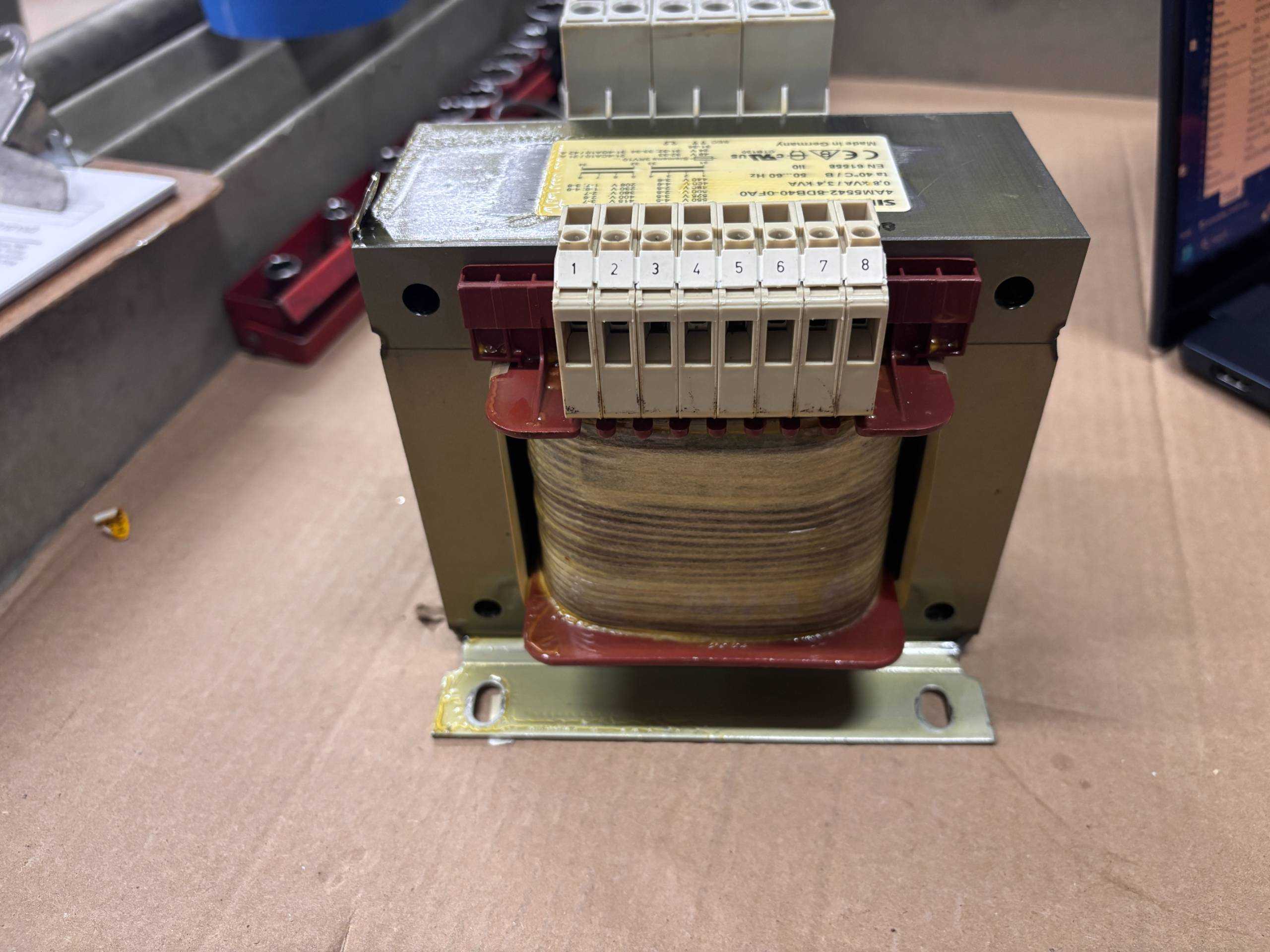 SIEMENS 4AM5542-8DB40-0FA0 CONTROL TRANSFORMER - CONTROL TRANSFORMERS