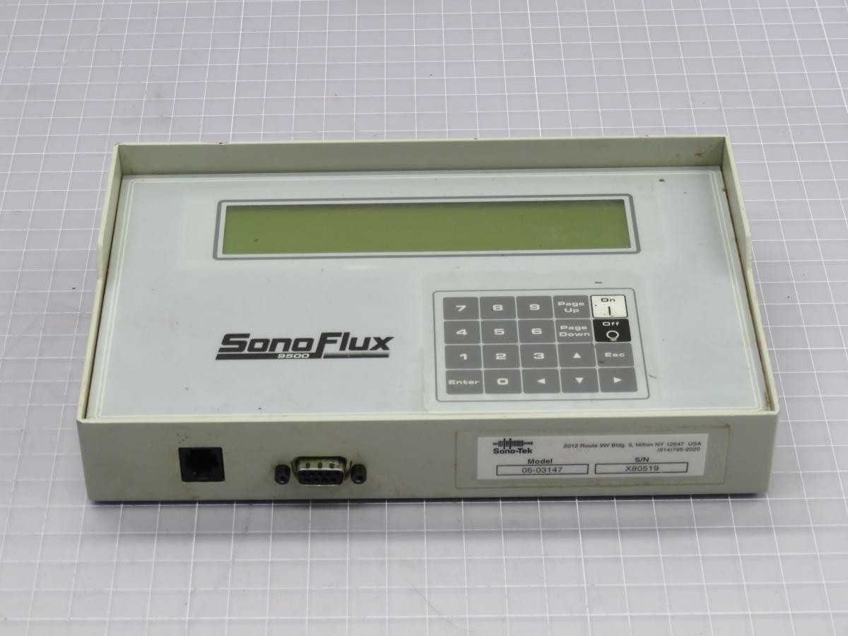 SONO-TEK 06-03147 SONOFLUX 9500 CONTROL BOX T214482 - PLC MODULES