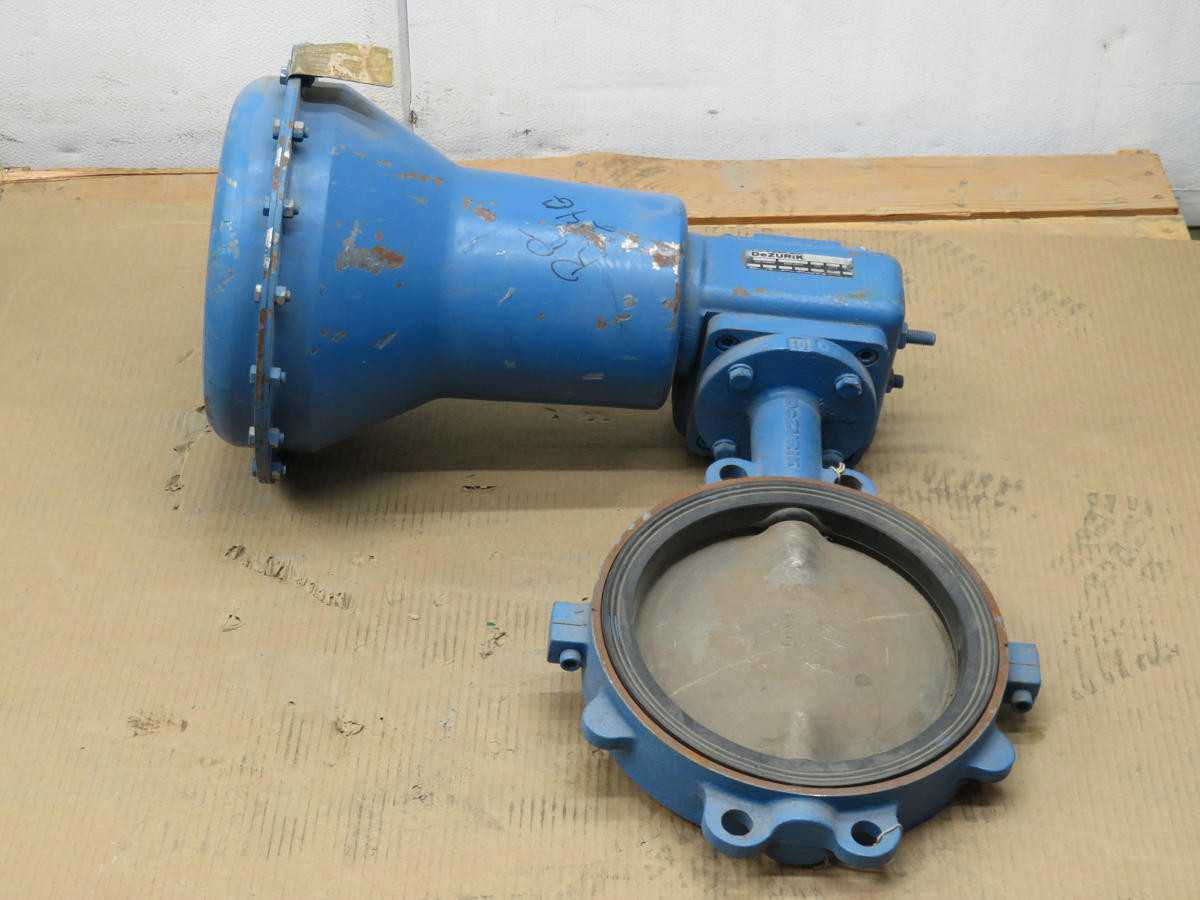 DEZURIK 9134894 VALVES FOR WATER TREATMENT T216257 - BUTTERFLY VALVE