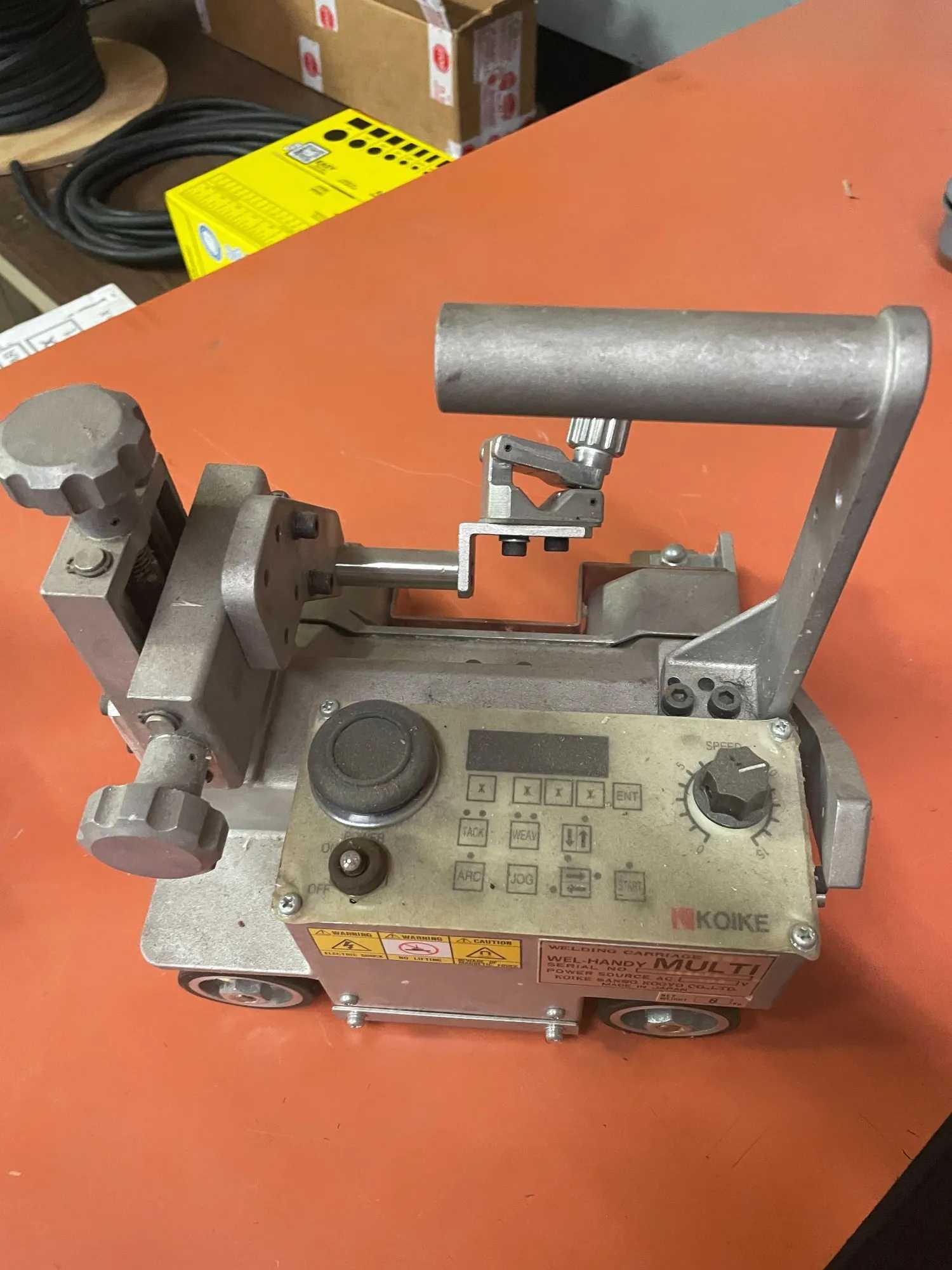2014 KOIKE ARONSON 61001072 PORTABLE WELDING CARRIAGE, 120-220V, 15 LBS, 6-60 IPM - WELDING EQUIPMENT