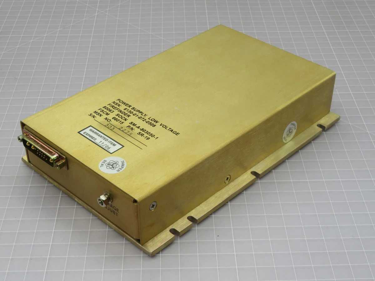 RAYTHEON SR-19 LOW VOLTAGE POWER SUPPLY T223780 - POWER SUPPLIES
