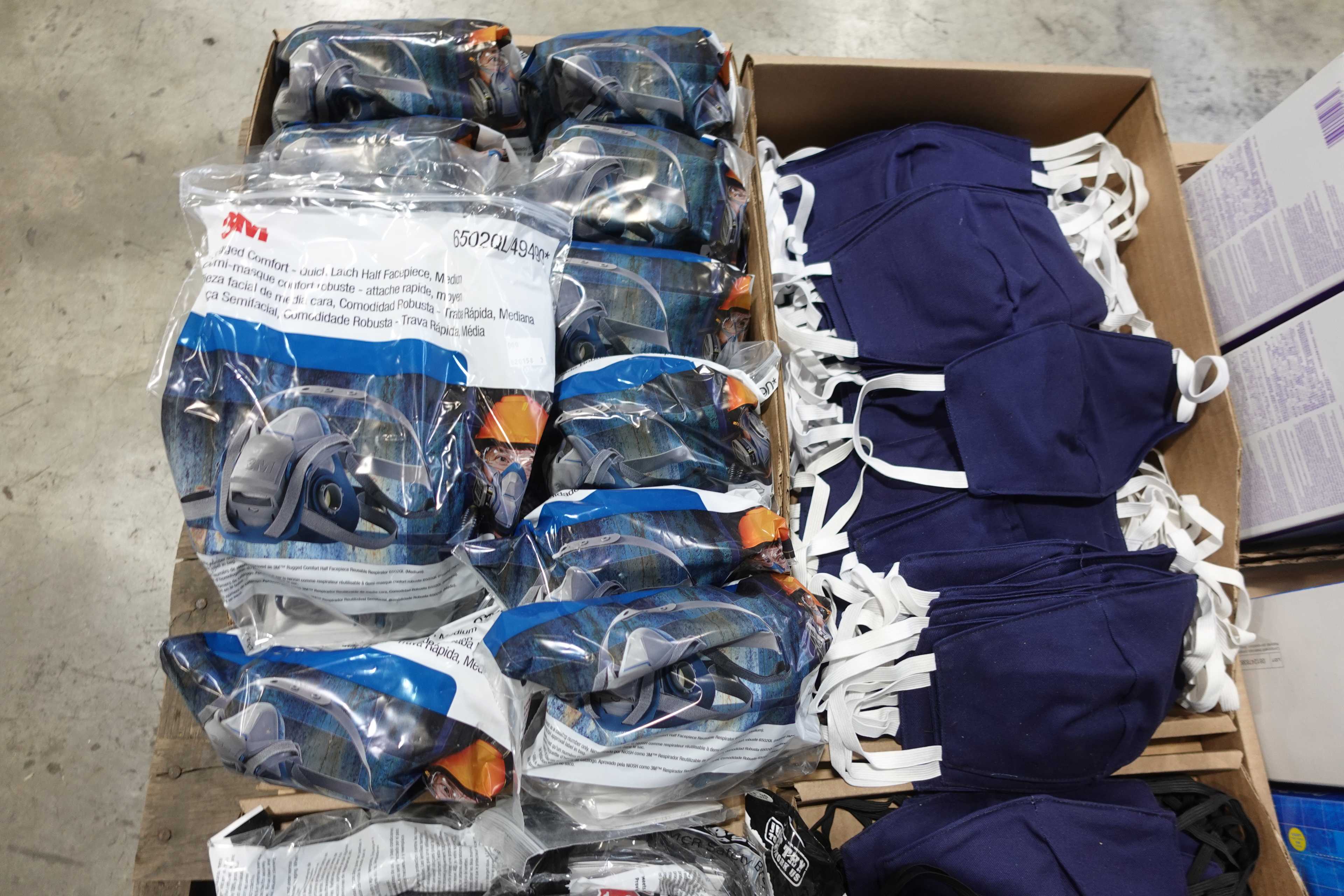 SKU 1762066 - 3 PALLETS OF ASSORTED PPE - PPE